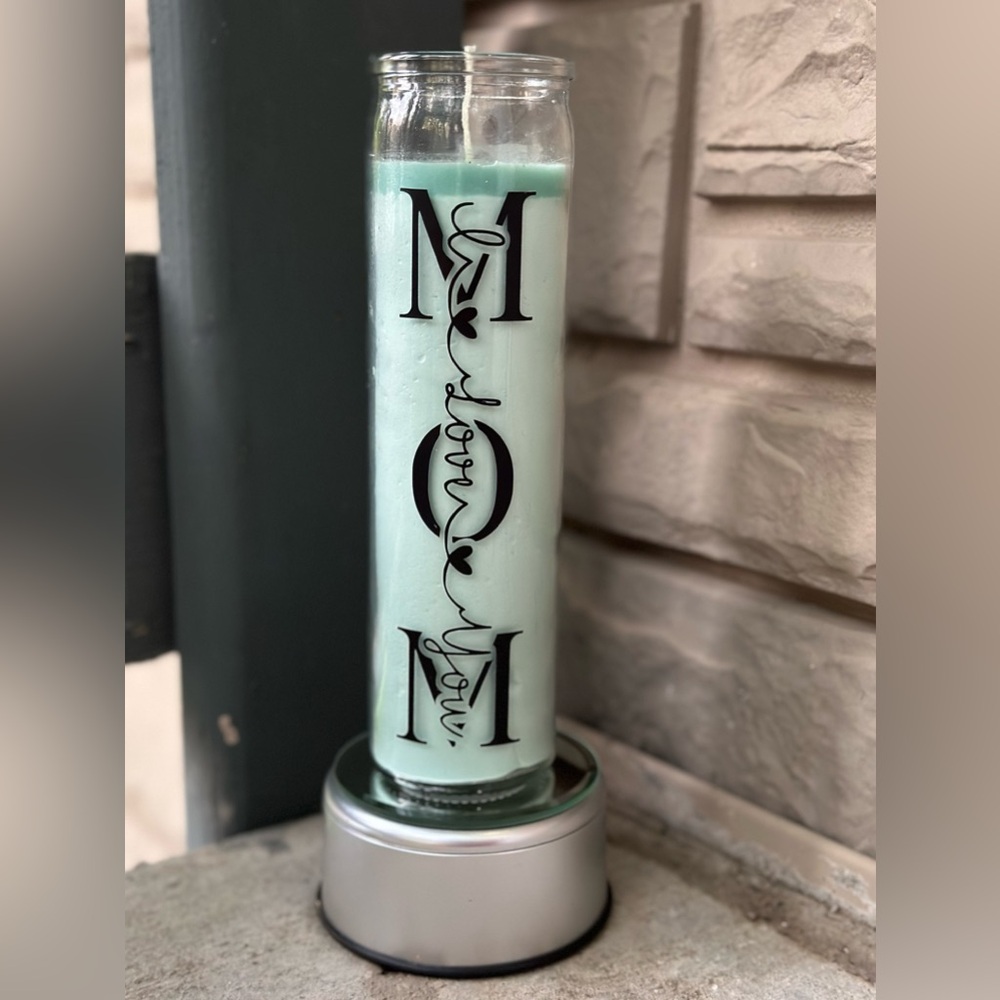 Green Mom Candle